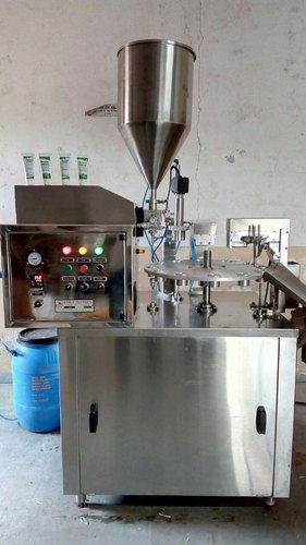 Semi Automatic Lami And Plastic Tube Filling Machine